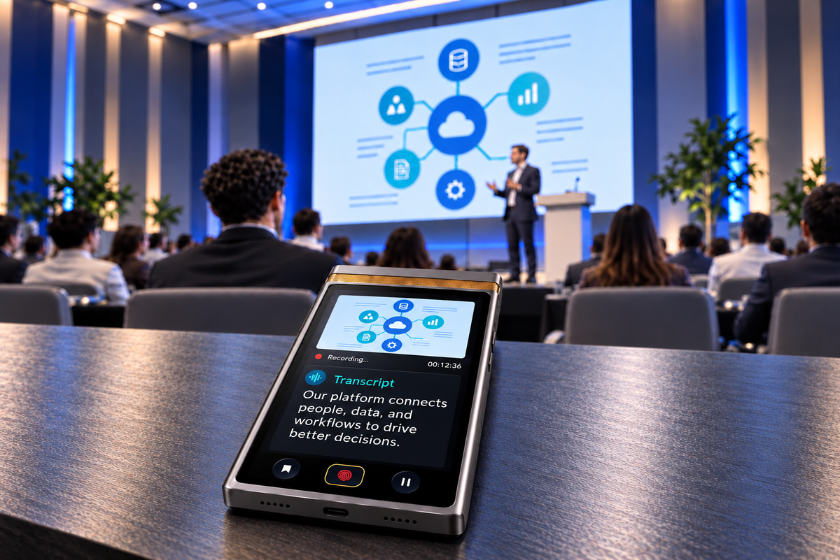 How to Take Conference Notes Without Missing the Presentation