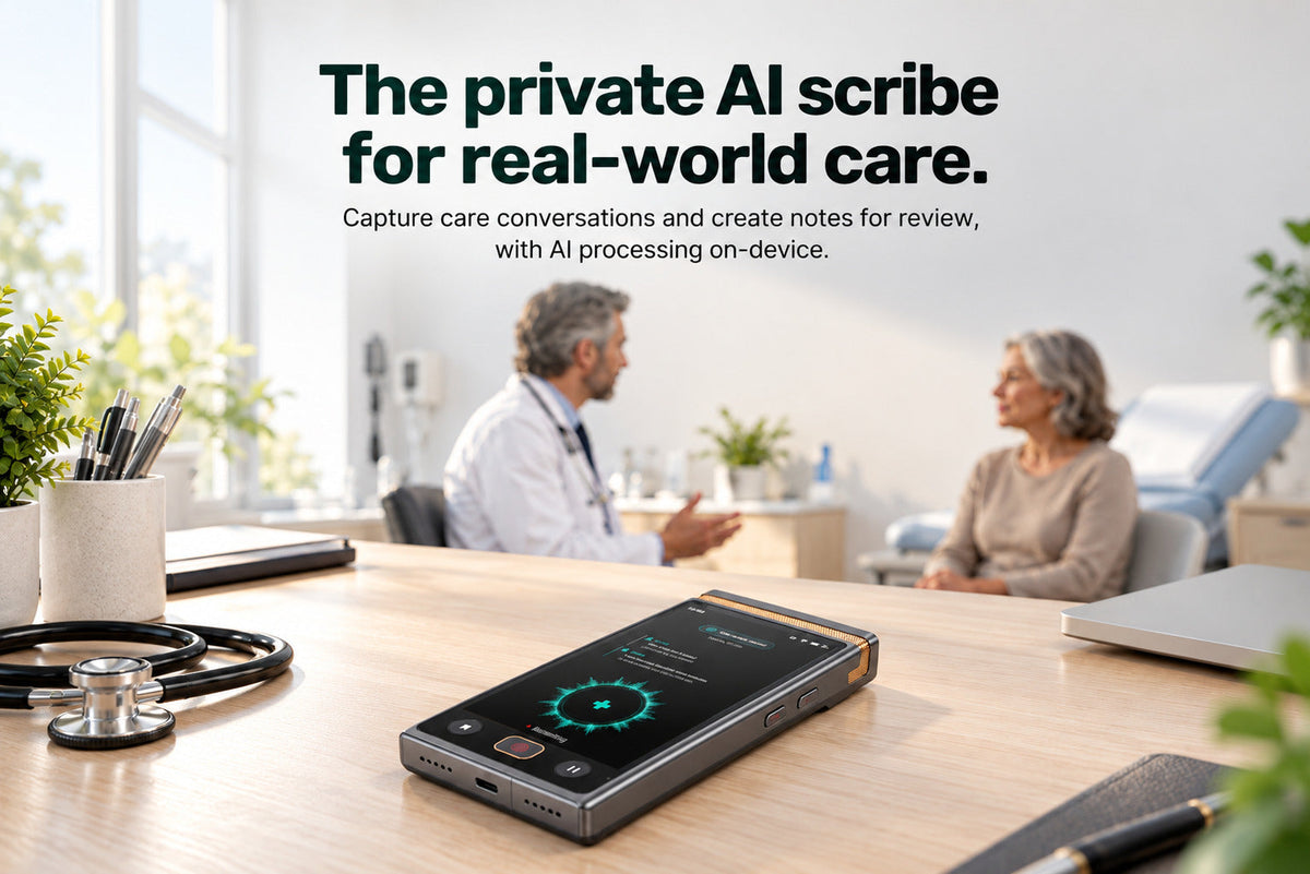 TransAI Scribe: The Private AI Scribe for Real-World Care