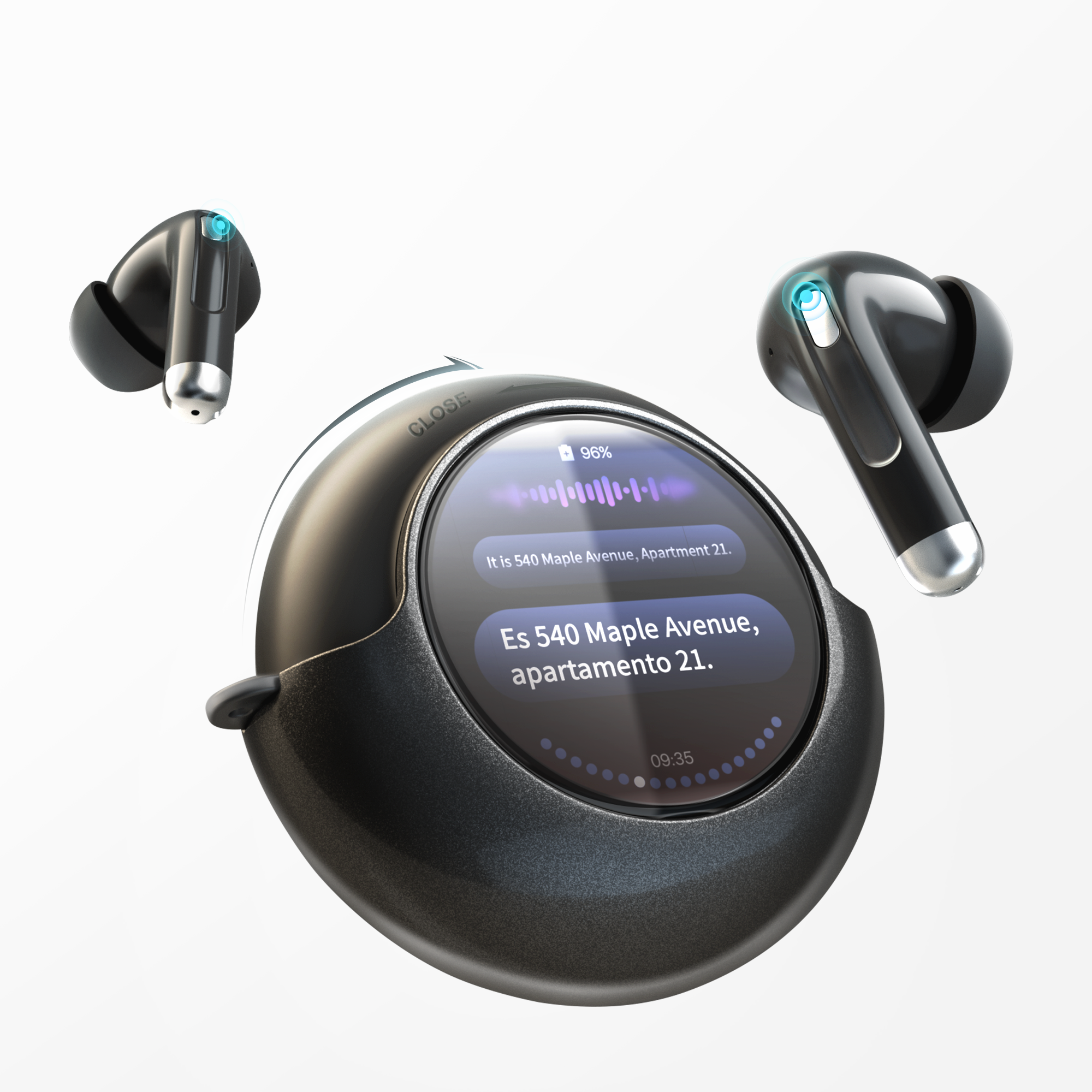 Phone Call Translator Earbuds Works with WhatsApp etc. Real Time Translation Earbuds