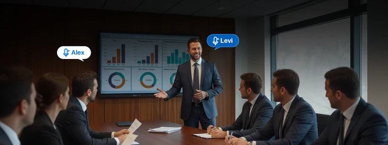 Meeting notes interface shown alongside a live meeting